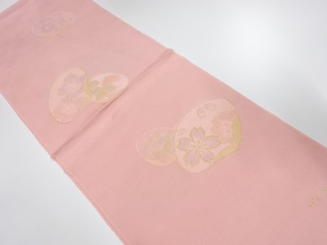 JAPANESE KIMONO / ITEM UNUSED TANGO CHIRIMEN OBIAGE